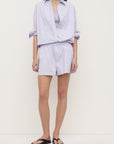 Assembly Label Marigold Poplin Shirt Lilac