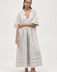 Marle Nellie Dress Twill Stripe