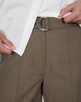 Marlow Axis Longline Shorts Olive