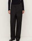 Assembly Label Mia Cotton Pant Black