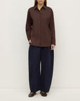 Assembly Label Micha Poplin Shirt Ganache