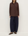 Assembly Label Micha Poplin Shirt Ganache