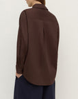 Assembly Label Micha Poplin Shirt Ganache