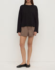 Assembly Label Micha Poplin Shorts Dark Sands