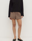 Assembly Label Micha Poplin Shorts Dark Sands
