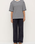 Assembly Label Monte Stripe Tee Navy White
