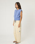 Remain Carr Vest Sky Blue