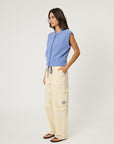 Remain Carr Vest Sky Blue