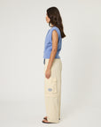 Remain Carr Vest Sky Blue