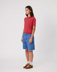 Remain Alba Short Sleeve Tee Brick