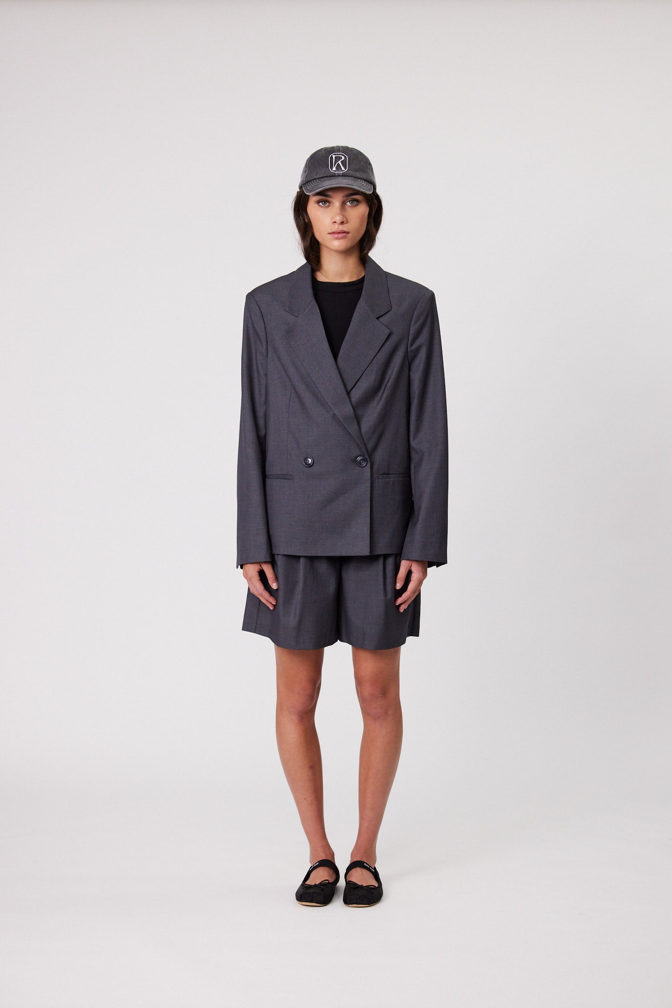 Remain Austin Blazer Charcoal