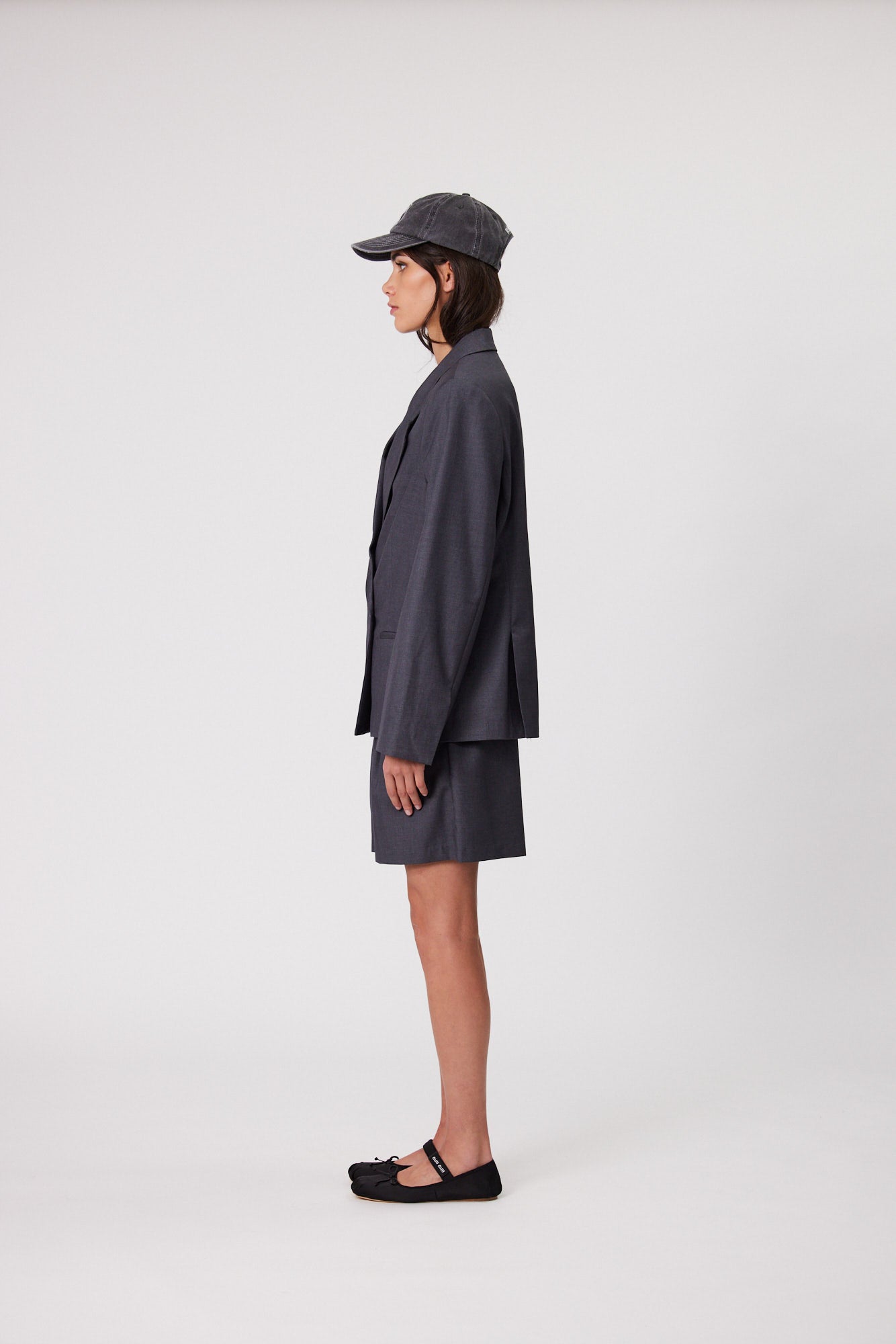 Remain Austin Blazer Charcoal