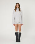 Remain Cilla Knit Grey Marle
