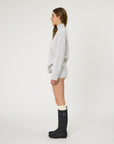 Remain Cilla Knit Grey Marle
