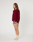 Remain Tali Cardigan Pomegranate