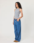 Remain Poppy Tank Grey Marle