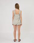 Remain Lainey Top Ivory Check