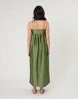 Remain Sydney Maxi Dress Seaweed
