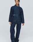 Marle Oda Jacket Washed Indigo