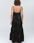 Marle Ophelia Dress Black Jacquard