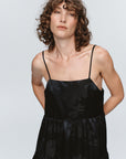 Marle Ophelia Dress Black Jacquard