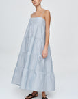 Marle Ophelia Dress Bleu Stripe
