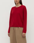 Assembly Label Odelle Cashmere Knit Dark Cherry