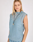 Marlow Ombra Top Sky Blue