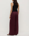 Assembly Label Pippa Silk Pant Merlot