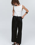 Marle Renee Pant Black Jacquard