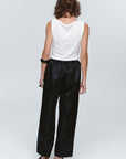 Marle Renee Pant Black Jacquard