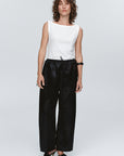 Marle Renee Pant Black Jacquard