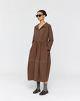 Ricochet Zizou Dress Brown