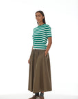 Ricochet Maria Skirt Truffle