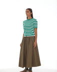 Ricochet Maria Skirt Truffle