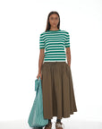 Ricochet Maria Skirt Truffle