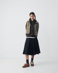 Ricochet Muller Skirt Black