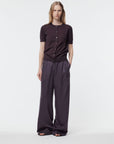 Gregory Aurelia Cardigan Muted Plum
