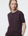 Gregory Aurelia Cardigan Muted Plum