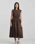 Ricochet Cara Dress Brown