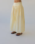 Sophie I'm Ready Linen Skirt