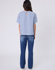 Marlow Sable Linen Top Blue Smoke