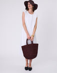 Marlow Santorini Bucket Bag Choc