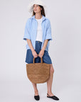 Marlow Santorini Bucket Bag Tea