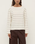 Assembly Label Scout Long Sleeve Tee Mulberry Stripe