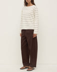 Assembly Label Scout Long Sleeve Tee Mulberry Stripe