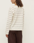 Assembly Label Scout Long Sleeve Tee Mulberry Stripe