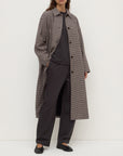 Assembly Label Solana Check Coat