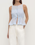 Assembly Label Suzie Top Powder Blue