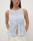 Assembly Label Suzie Top Powder Blue